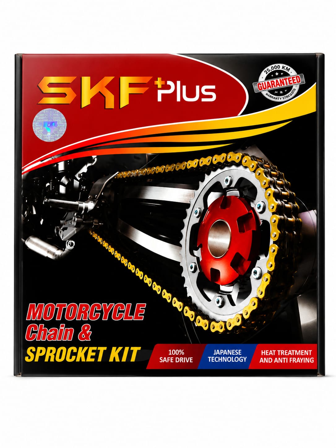 CHAIN AND SPROCKETS KIT SKF CD70