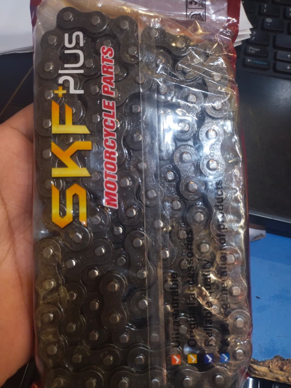 CHAIN AND SPROCKETS KIT SKF CD70