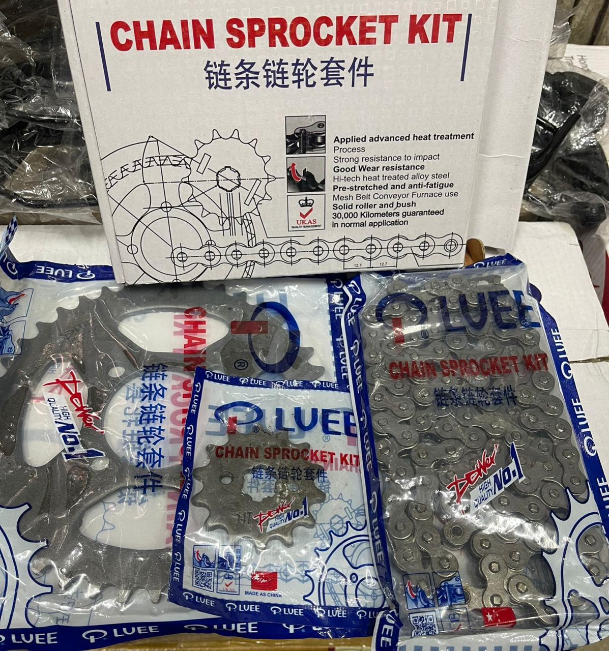 CHAIN & SPROCKETS KIT LVEE CD70