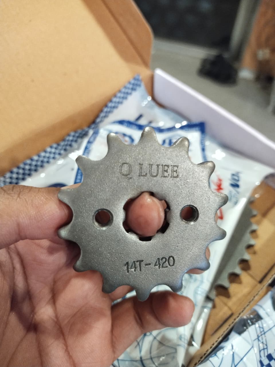 CHAIN & SPROCKETS KIT LVEE CD70