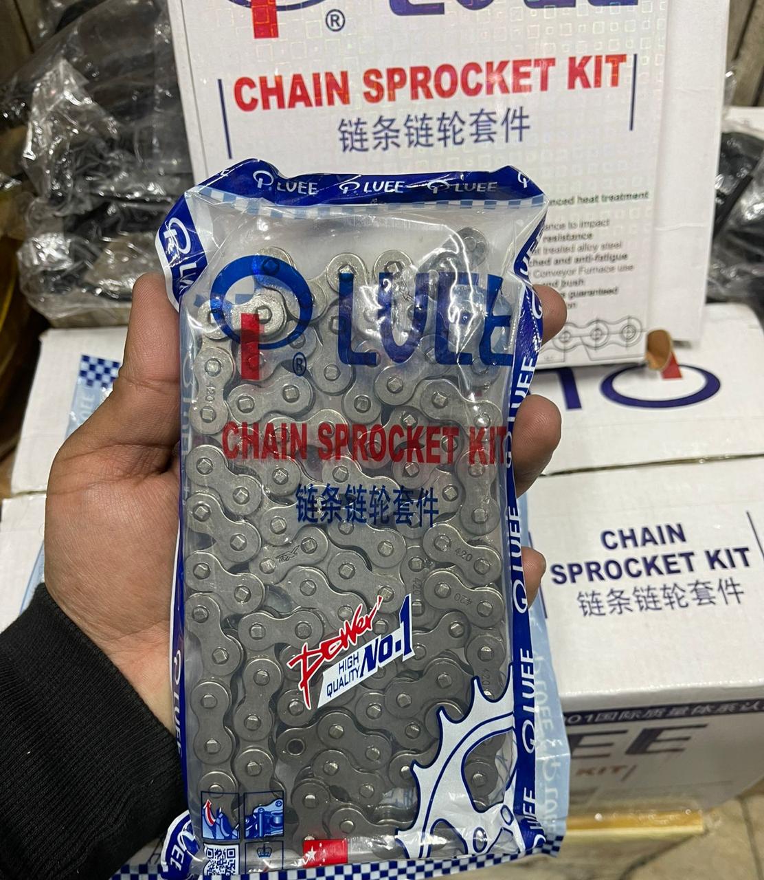 CHAIN & SPROCKETS KIT LVEE CD70