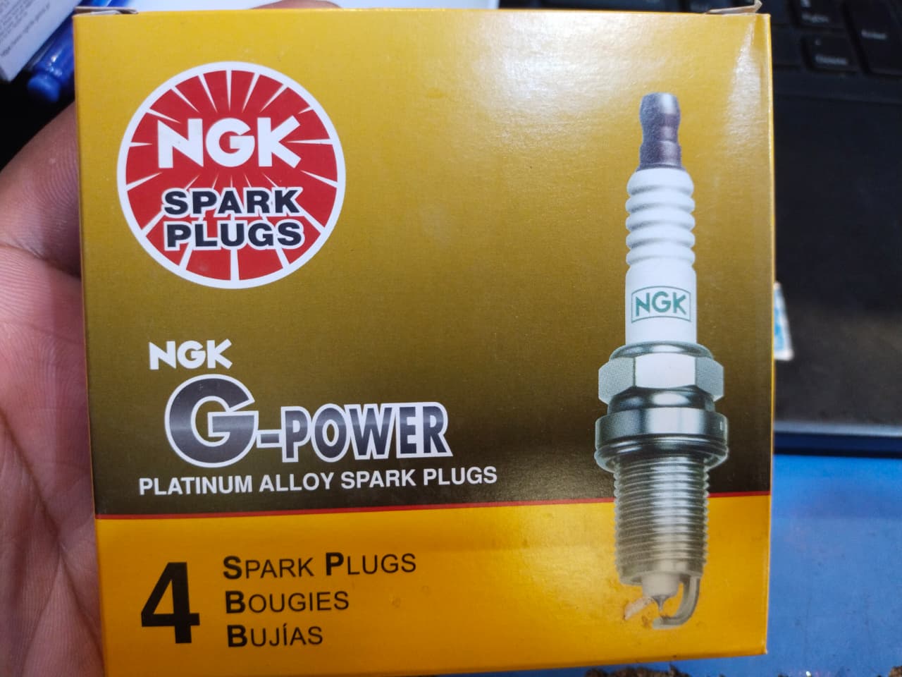 SPARK PLUG NGK CG125 G-POWER PLATINUM TIP