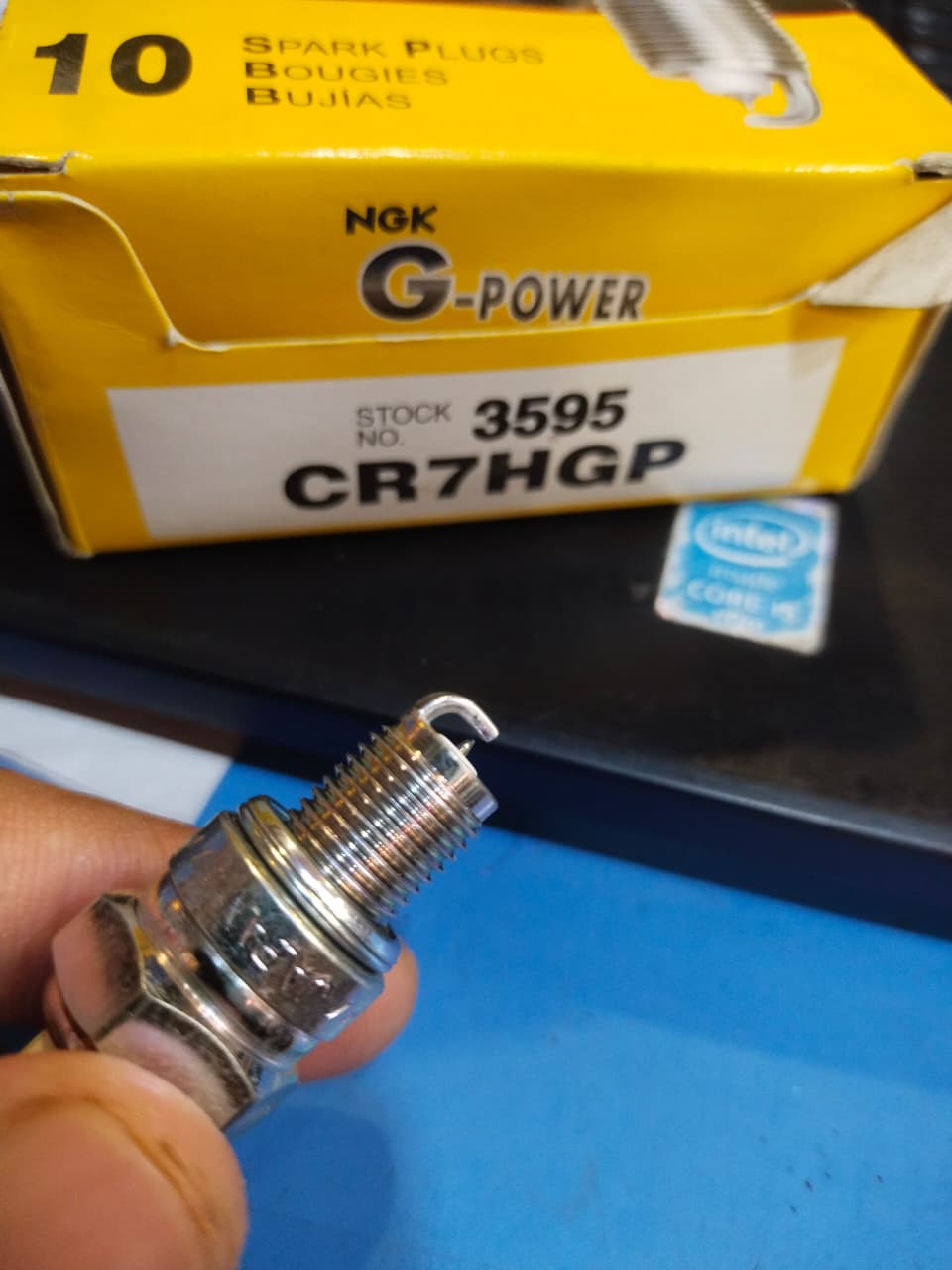 SPARK PLUG CD70 NGK G-POWER PLATINUM TIP
