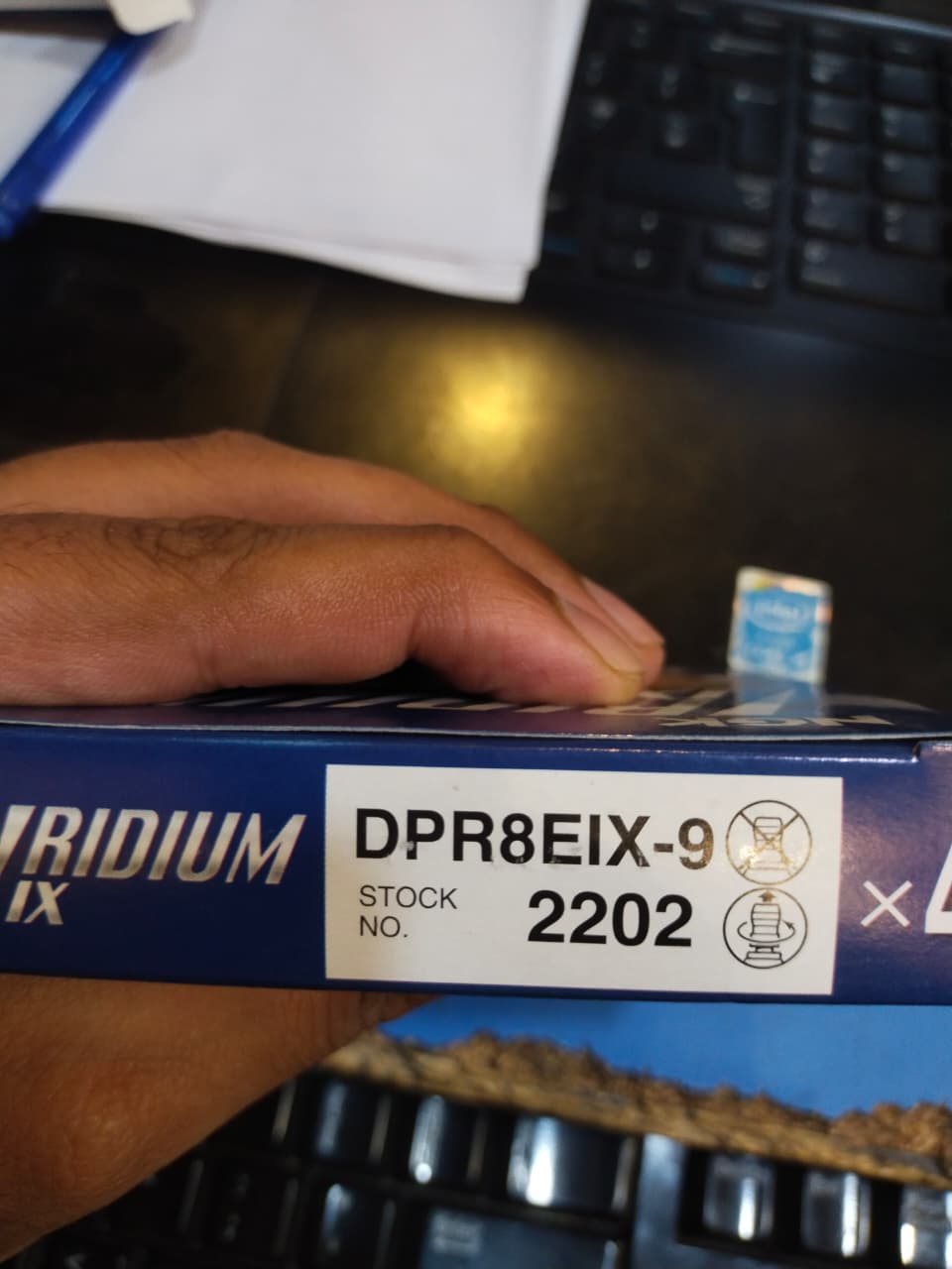 SPARK PLUG CG125 NGK IRIDIUM TIP DPR8EIX-9