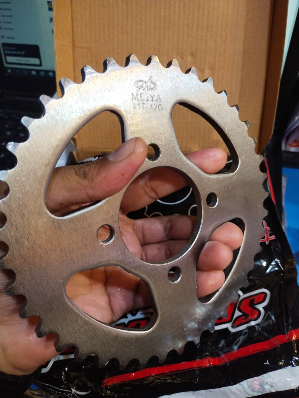 CHAIN SPROCKET KIT MEIYA CD70