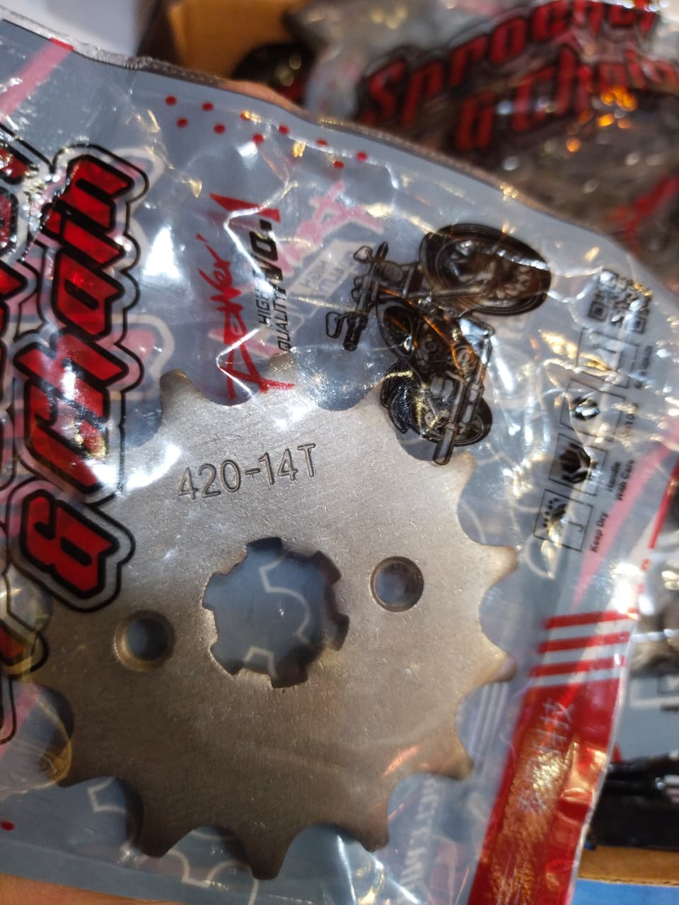CHAIN SPROCKET KIT MEIYA CD70