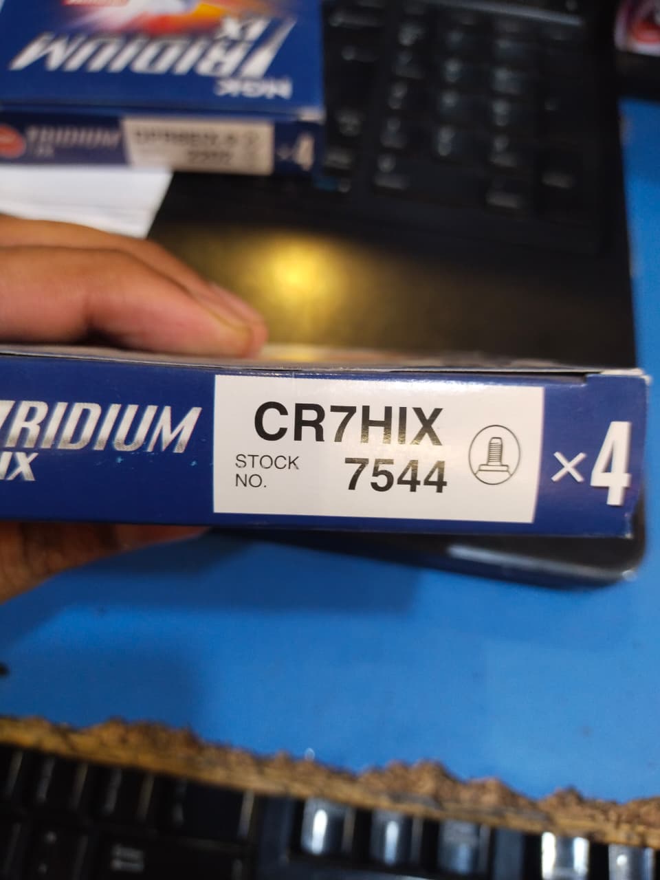 NGK IRIDIUM SPARK PLUG CR7HIX FOR CD70