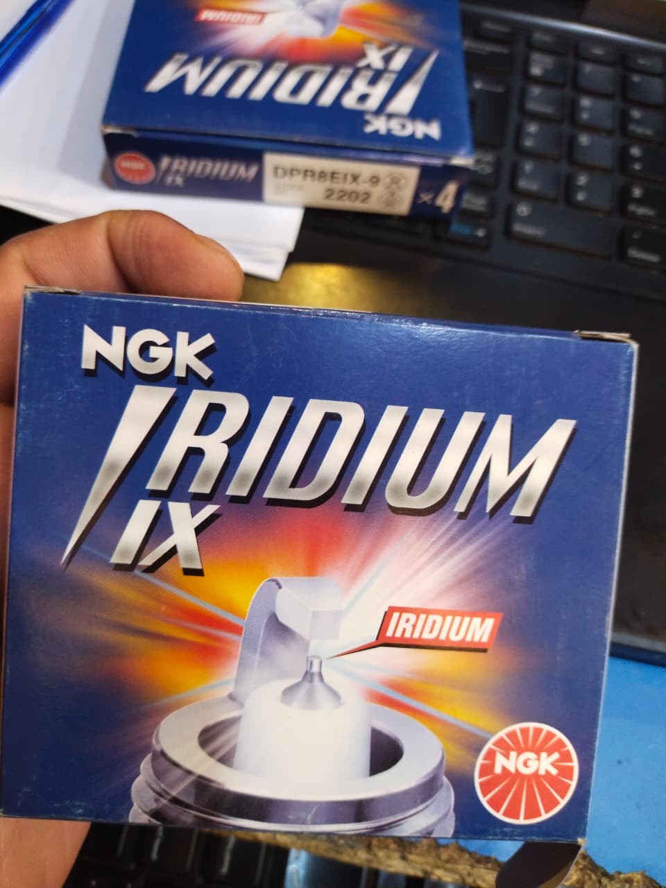 NGK IRIDIUM SPARK PLUG CR7HIX FOR CD70
